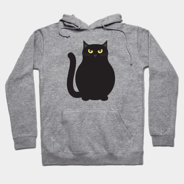 Big fat cat Hoodie by KneppDesigns
